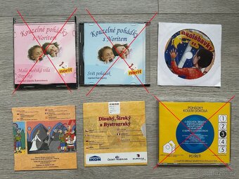 CD - Pohádky a ukolébavky pro děti, 3 ks - 4