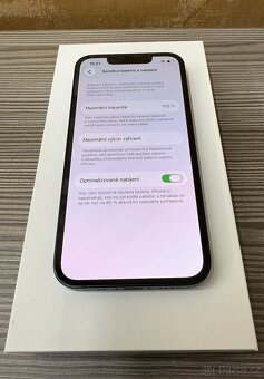 Apple iPhone 13 mini 256GB černá, baterie 100% - 4