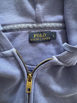 Ralph Lauren Polo modrá mikina - 4