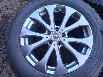 Sada Orig ALU kol Mercedes benz 235/60R18 zimní - 4