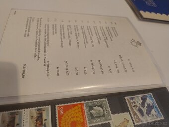 ZNÁMKY KOMPLET 1983.....NORSKO - 4