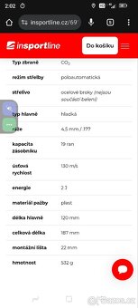 Vzduchová pistole ASG Steyr M9-A1 4,5 mm - 4