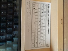 MECHANICKÁ HERNÍ KLÁVESNICE GK61 - 4