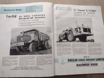 BRITSKÉ STAVEBNÍ STROJE, KATALOG, 1957 - 4