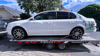 Vůz na náhradní díly Škoda Superb 2 sedan 09 CDVA LRJ LF9E - 4