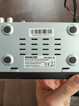 Set-top box DVB-T2 Sencor - 4