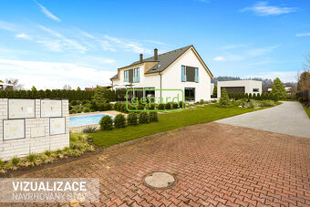 Prodej pozemku 1653m2 pro výstavbu rodinného dvojdomu, Mníše - 4