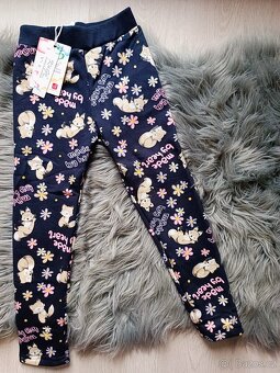 Zateplené dívčí legíny - 4