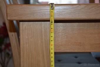 nový masivní dubový stůl, Odvezu a smontuji po celé Čr - 4