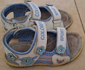 Sandálky: 15cm, 15,5cm, 16cm, 18cm, 19cm, 20,5cm, 23,9cm - 4