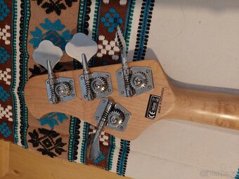 Baskytara Sterling StingRay Short Scale Daphne Blue - 4