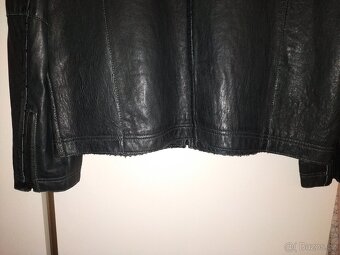 Kožená bunda/ nová/unisex/oversize - 4