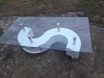 Konferenční  obývací stůl 130×70 výška 44cm - 4