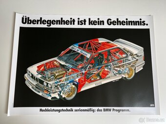 ORIGINÁL PLAKÁTY BMW E30 E36 M1 - 4