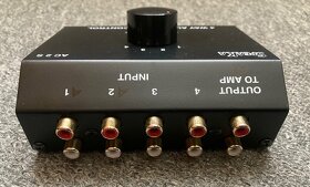 SpeaKa AC2S - čtyřnásobný přepínač audio signálů - 4