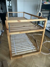 Dřevěná dětská postel IKEA KURA - 4