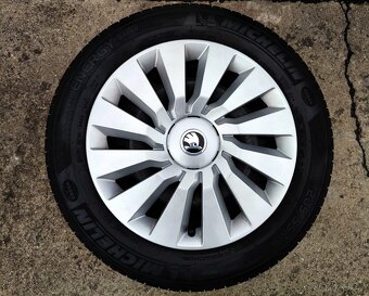 Plechové disky originál Škoda Octavia III, VW Golf 5x112 R16 - 4