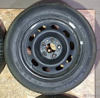 letní pneu Michelin 205/60 R16 / 2x6mm 2x4mm origo BMW disky - 4