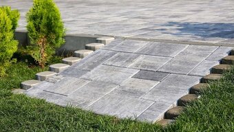 Zámková dlažba CS beton Via Tech noarblank 8cm - 4