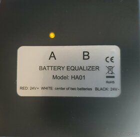 Balancér pro seriové zapojení baterií 12V - 4