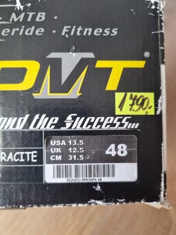 Nové tretry na MTB značka DMT - velikost 48 - 4