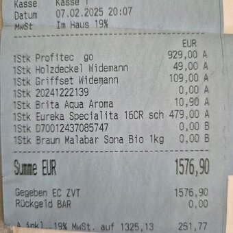Portafilter Profitec Go Black s dřevěnou rukojetí - 4
