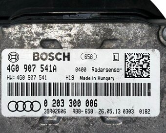 ACC radar 4G0907541A Audi A6 4G r.v. 2013 - 4