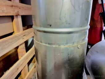 Nerezová vložka - komín 140mm, délka cca 5m plus 2x koleno - 4