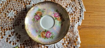 Krásné porcelánové hrníčky s podšálky - 4