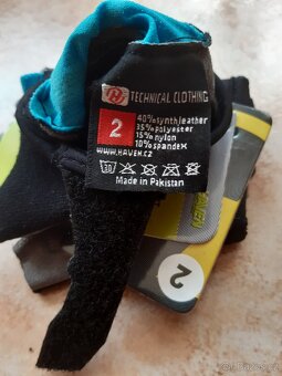 Cyklistické dětské rukavice Haven 6-8let (vel. 2) - 4