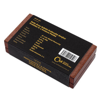 Zlaté dukáty Vratislav II. & Svatava proof 2021 - 4