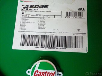 castrol edge 5w-30 LL - motorový olej - 4