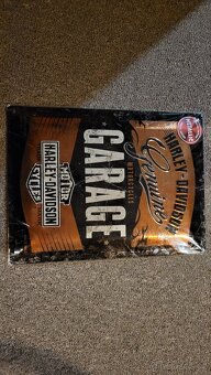 Harley Davidson - originální plechové cedule - 4