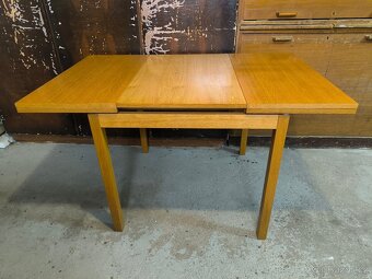 Retro jídelní rozkládací stůl - Brusel 70. léta - 4