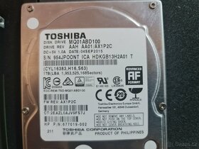 HDD 2.5 WD BLACK 750Gb - 4