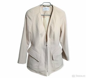MUGLER dámský kabátek / sako - vlna, kašmír, PC  1500 EUR - 4