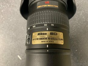 Objektiv Nikon 70-200 mm f/2,8 G AF-S NIKKOR - 4