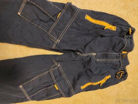 Plátěné kalhoty 9-10let - 4