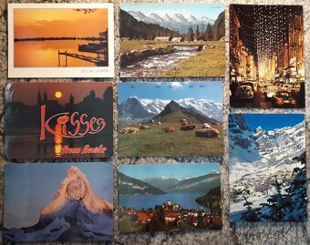 Pohľadnice - Nem., Rak., Šva., Bul., Rum. - 995 kusov - 4