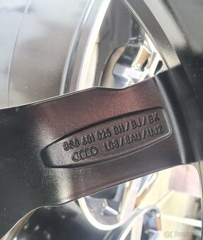 Alu kola originál AUDI TT/TTS/TTRS 5x112 r19 - 4