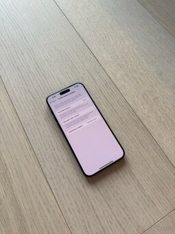 APPLE IPHONE 15 PRO MAX 256GB-MODRÝ,BATERIE 100% - 4
