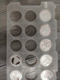 4 mince China Panda 1oz - 4