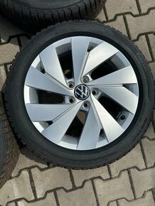 ZÁNOVNÍ Kompletní alu VW Golf 5x112r17+205r50r17 zimní - 4