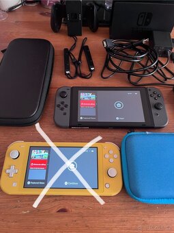 Nintendo Switch i Lite v TOP stavu + příslušenství - 4