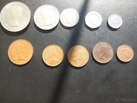 Staré mince Velká Británie. - 4