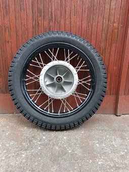 Pneu 3.75-19 i-40 duše pásek pod duši dráty Ural M72 K750 - 4
