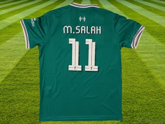 dres Salah Liverpool FC zelená edice 145-155cm - 4