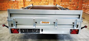 přívěsný vozík sklopný 1600 kg– 380x180x25 cm - 4