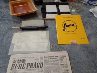 Vybavení černobílé fotokomory - 4