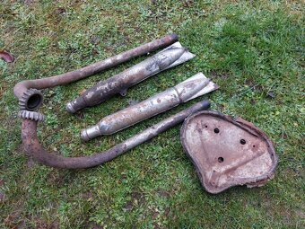 Jawa Perak - kompletni vyfuky a sedlo ridice - 4